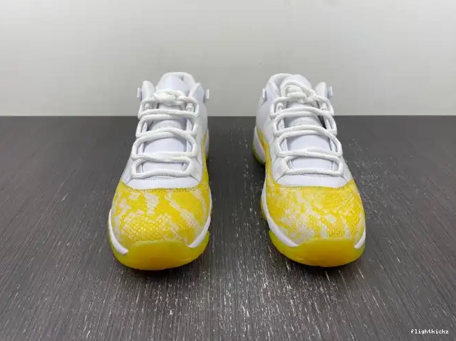 Low Jordan Air Yellow AH7860-107 WMNS Snakeskin 11 0425